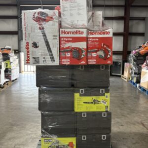 Gas Chainsaw and Blower Pallet