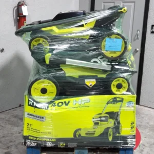 Alternative view of New Ryobi Lawn Mowers Pallet – 8 Units