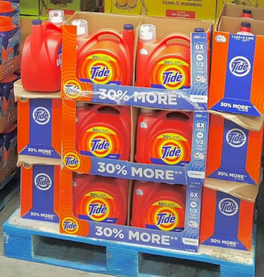 Tide liquid laundry detergent pallets - Image 3